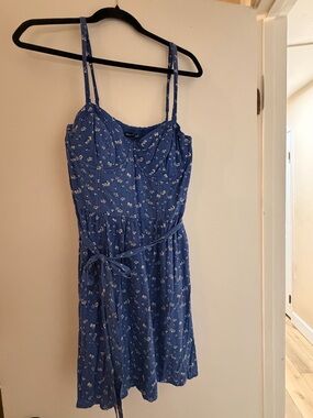 Abercrombie & Fitch Blue Floral Sundress